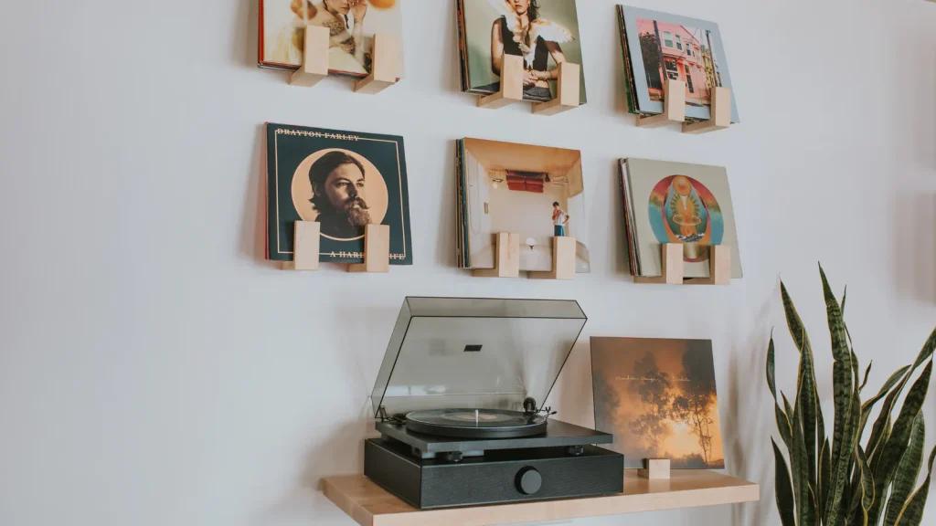 Just the Aesthetic Vinyl Record Setup I'm talking about!