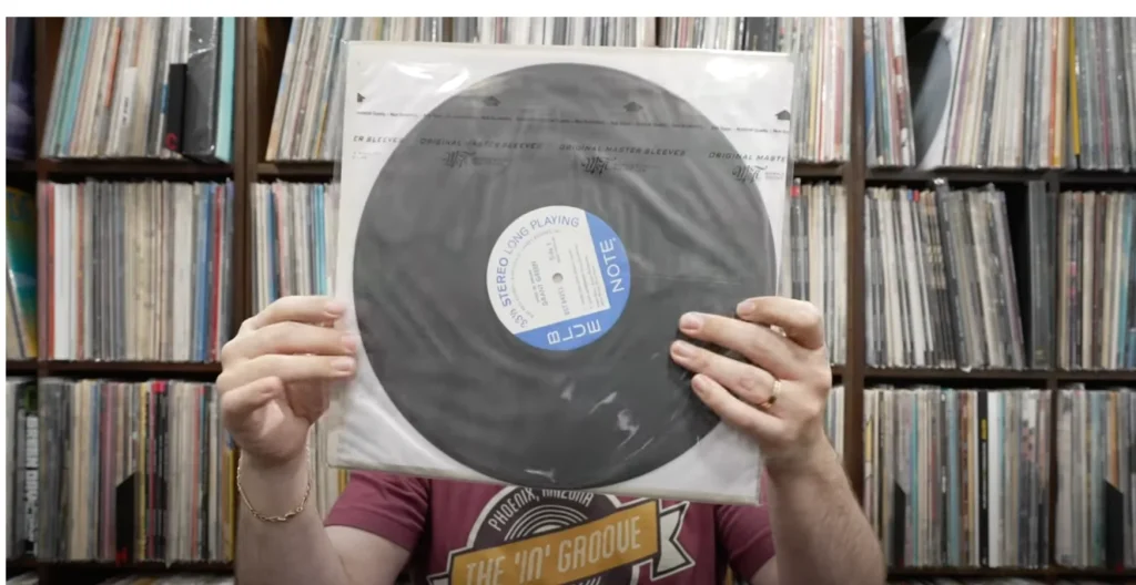 This guy has got how to store and care for your vinyl records on lock!